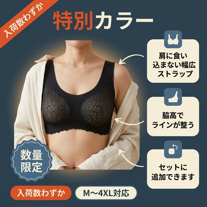 ノンワイヤーレースブラ 2026【3点分の価格で5点】