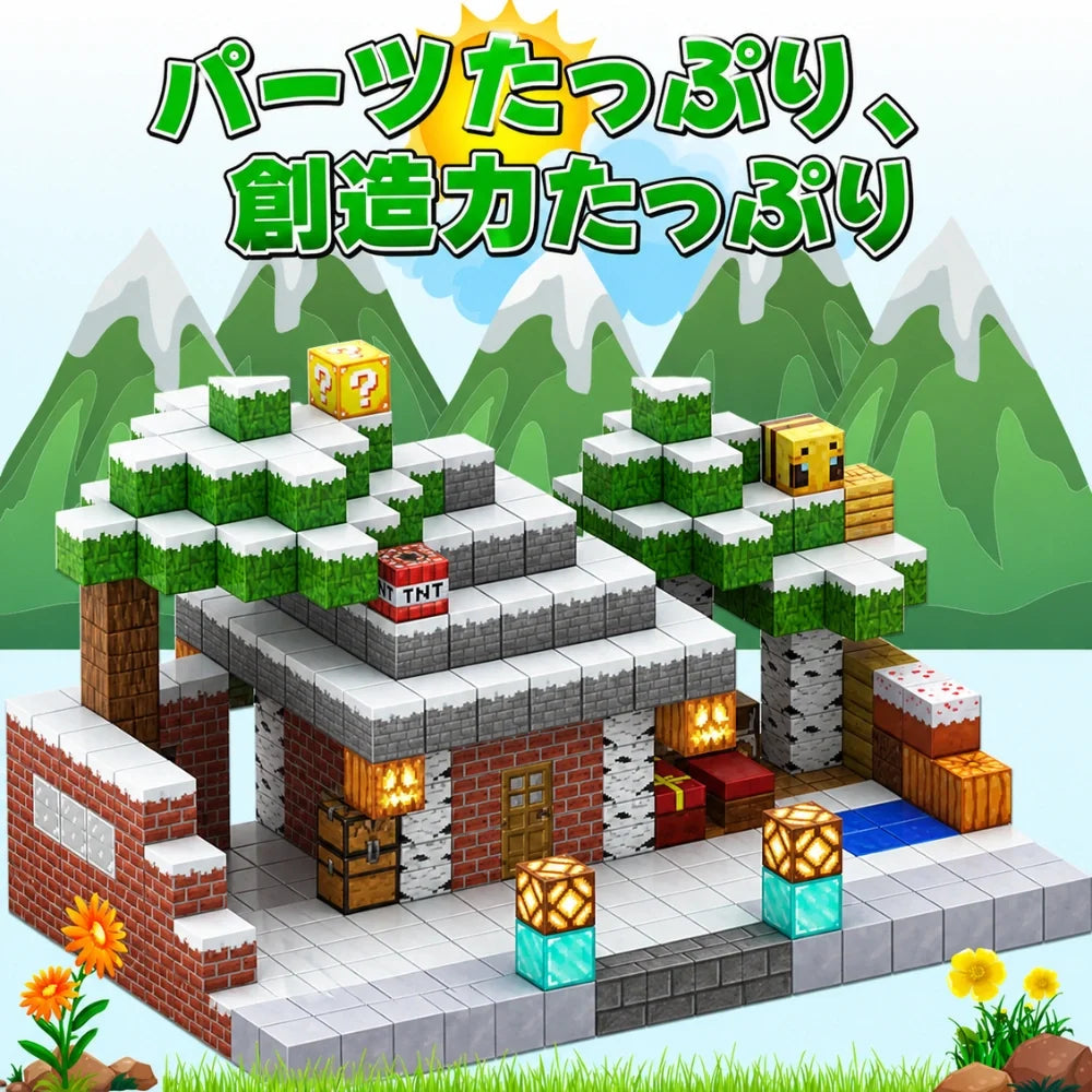 KAORU™ カチッと簡単。遊びながら“考える力”が育つ知育磁石ブロック
