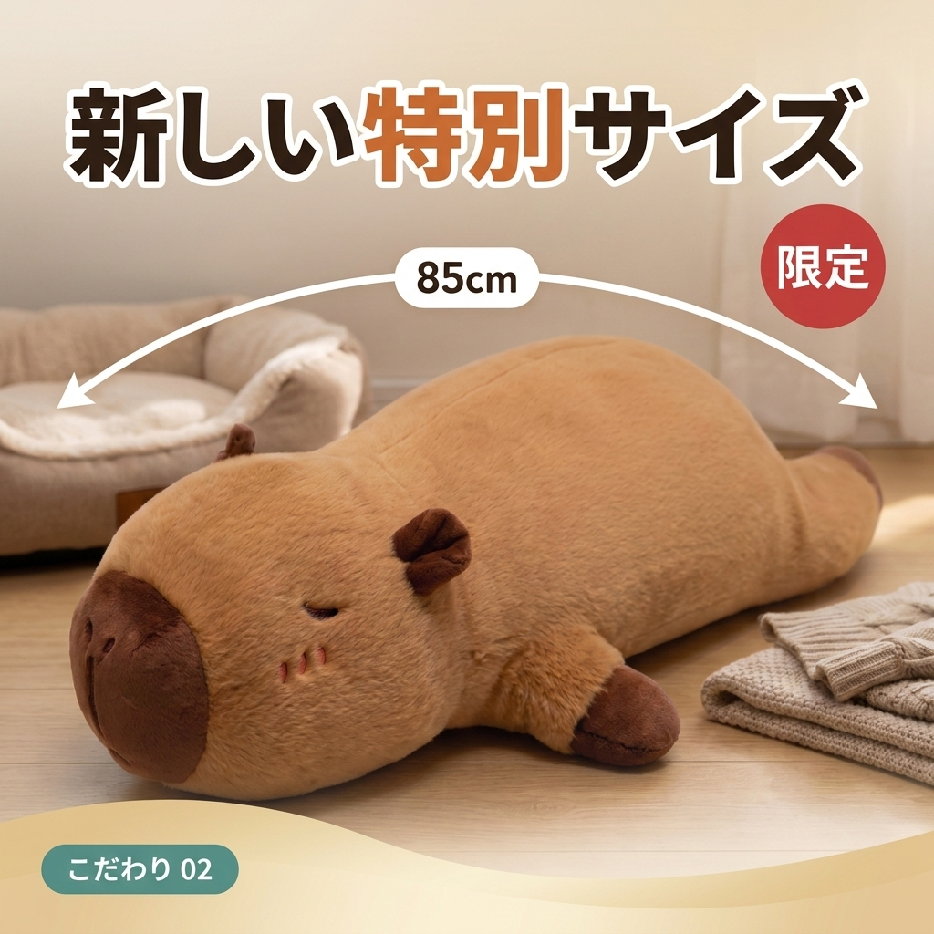 ごろんとカピバラ